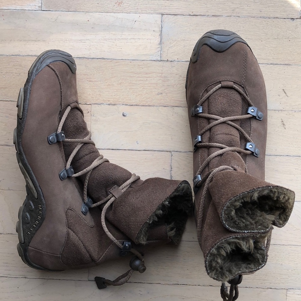 Merrell®️ Forecast Tug Leather Boots